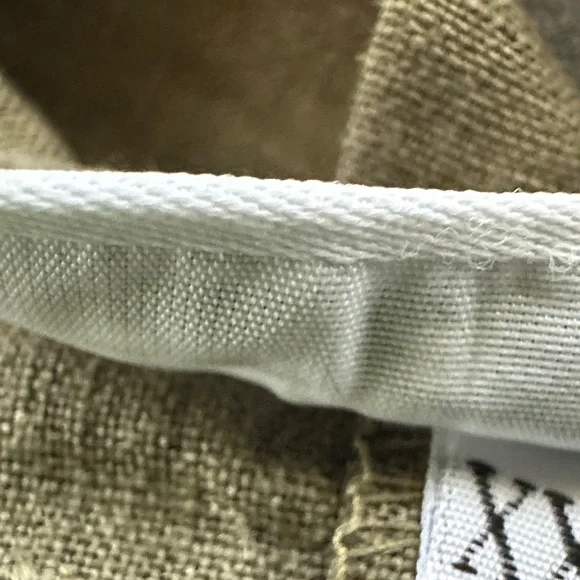 bryn Walker Olive Green V-Neck Linen Tunic - Picture 5 of 5